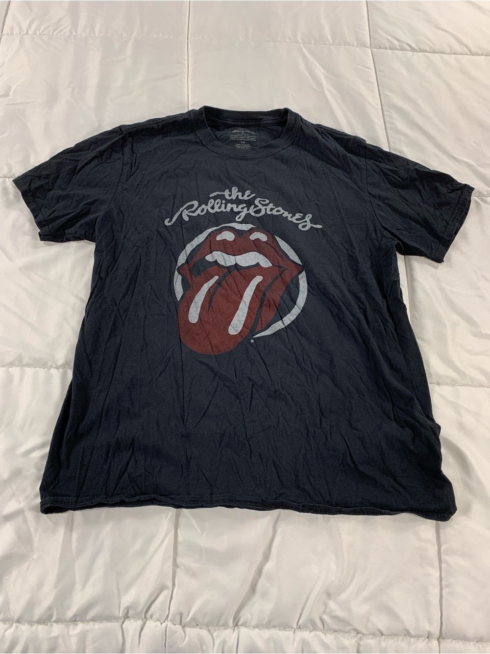 Pre loved ROLLING STONES shirt unisex size L